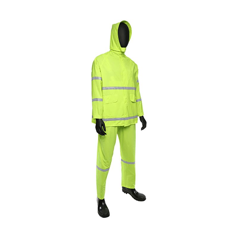 PIP® Viz™ ANSI Type O Class 1 Three-Piece Rainsuit - 0.35mm (#4031)