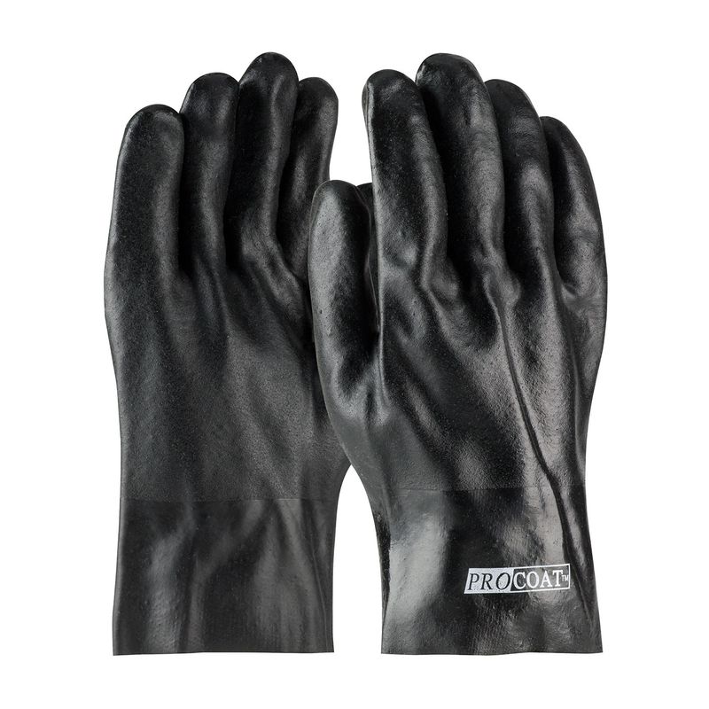 PIP® ProCoat® Premium PVC Dipped Glove with Jersey Liner and Rough Acid Finish - 10" Length (#58-8020DD)