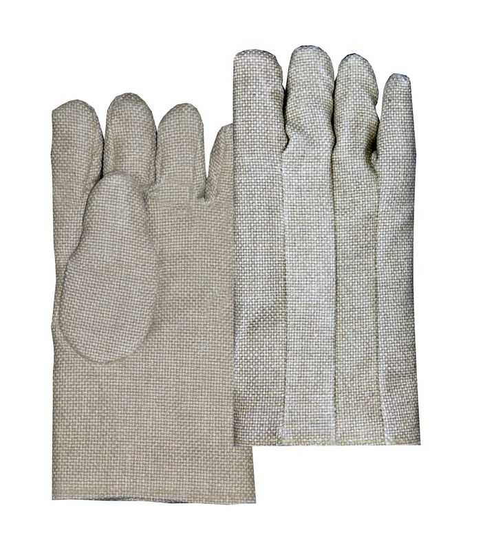 14" High Heat Five Finger Gloves: 35 oz. Zetex® Plus (#234-ZP)