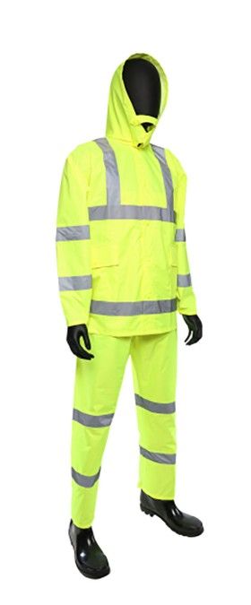 PIP® Viz™ ANSI Type R Class 3 Three-Piece Rainsuit (#4033)