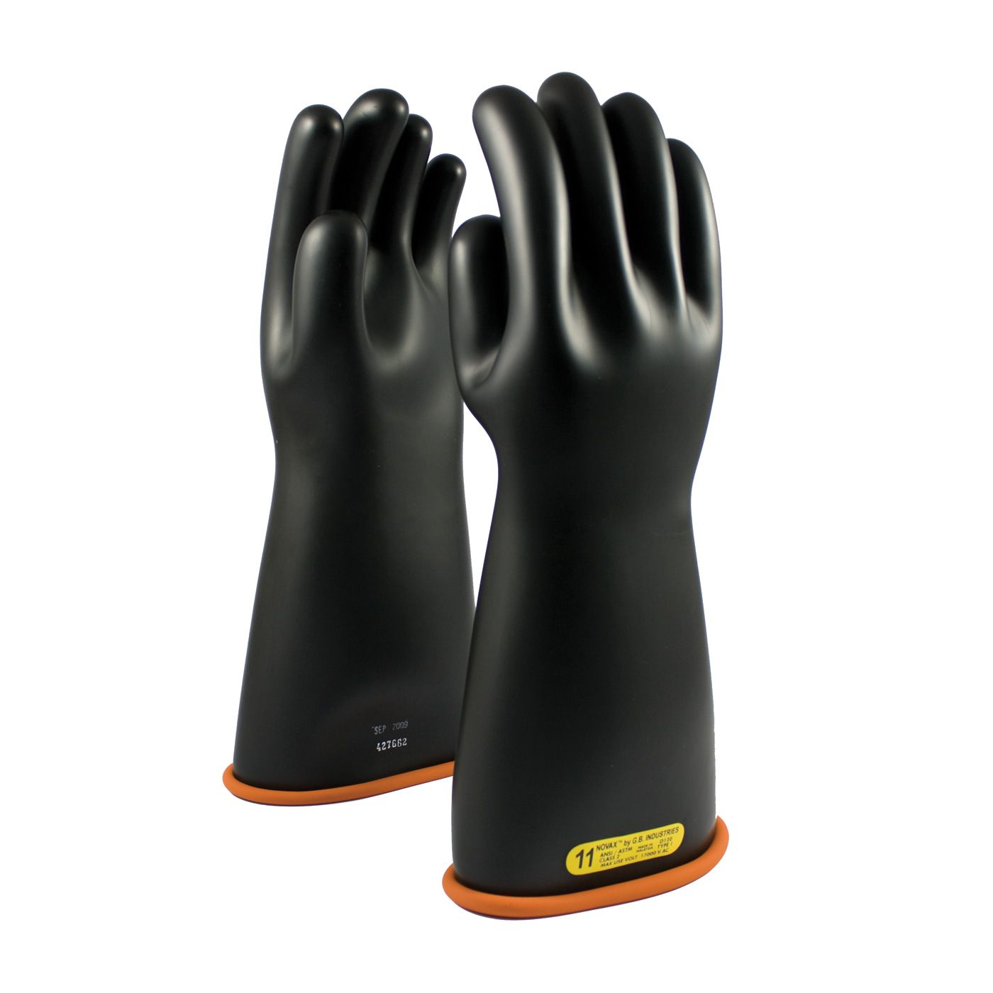 NOVAX® Class 2 Rubber Insulating Glove with Straight Cuff - 16 NOVAX® Class 2 Rubber Insulating Glove with Straight Cuff - 16" (#155-2-16)