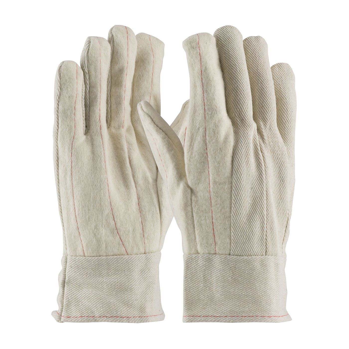 PIP Cotton Canvas Double Palm Glove with Nap-out Finish - Band Top  (#92-918BTO)