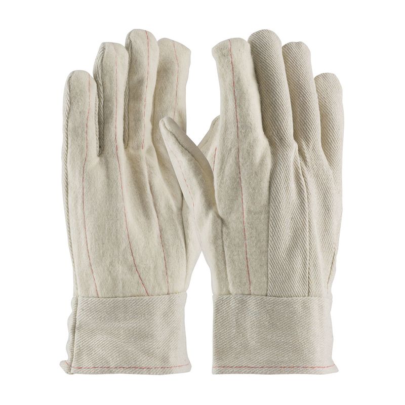 PIP Cotton Canvas Double Palm Glove with Nap-out Finish - Band Top  (#92-918BTO)