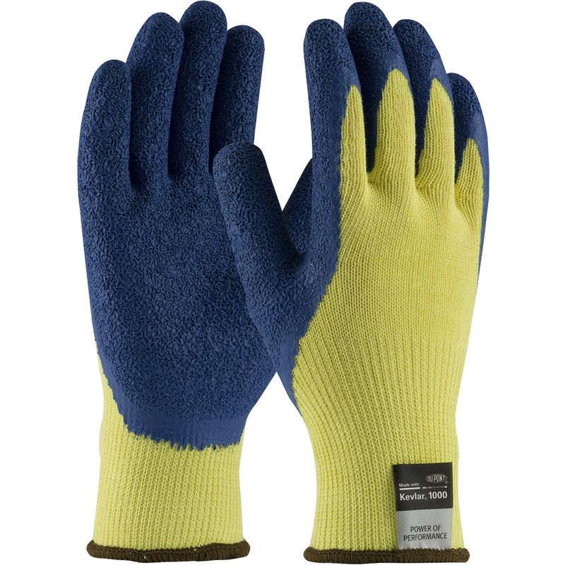 G-Tek® KEV™ Seamless Knit A3 Kevlar® Glove with Latex Coated Crinkle Grip on Palm & Fingers (#09-K1310) G-Tek® KEV™ Seamless Knit A3 Kevlar® Glove with Latex Coated Crinkle Grip on Palm & Fingers (#09-K1310)