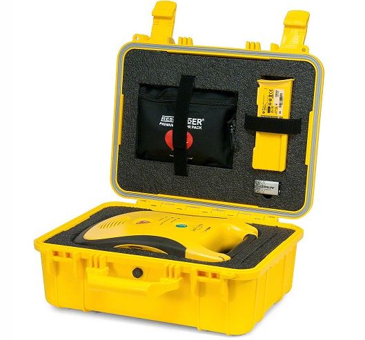 Shok Box Watertight Hard Carry Case for the Defibtech Lifeline or Lifeline AUTO AED (#AMP9500DT)