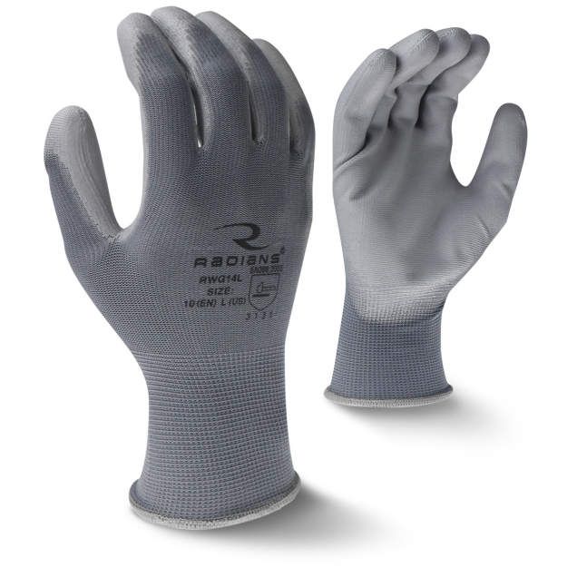 Radians PU Palm Coated Glove (#RWG14)