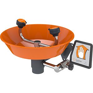 Guardian Eyewash, Wall Mounted, Plastic Bowl (#G1814P)