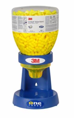 3M E-A-Rsoft Yellow Neons One Touch Dispenser Refill Bottle, Large Size  (#391-1005)