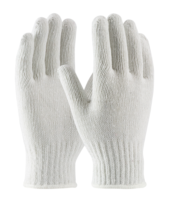 PIP Medium Weight Seamless Knit Cotton/Polyester Glove - White (#35-CB110) PIP Medium Weight Seamless Knit Cotton/Polyester Glove - White (#35-CB110)