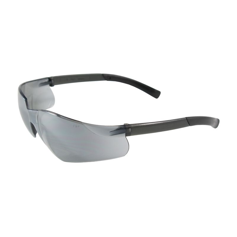 Zenon Z13 Rimless Safety Glasses with Black Temple, Silver Mirror Lens and Anti-Scratch Coating  (#250-06-0005)