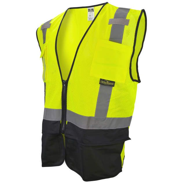 Surveyor Type R Class 2 Safety Vest, Hi-Viz Green (#SV7B-2ZGM) Surveyor Type R Class 2 Safety Vest, Hi-Viz Green (#SV7B-2ZGM)