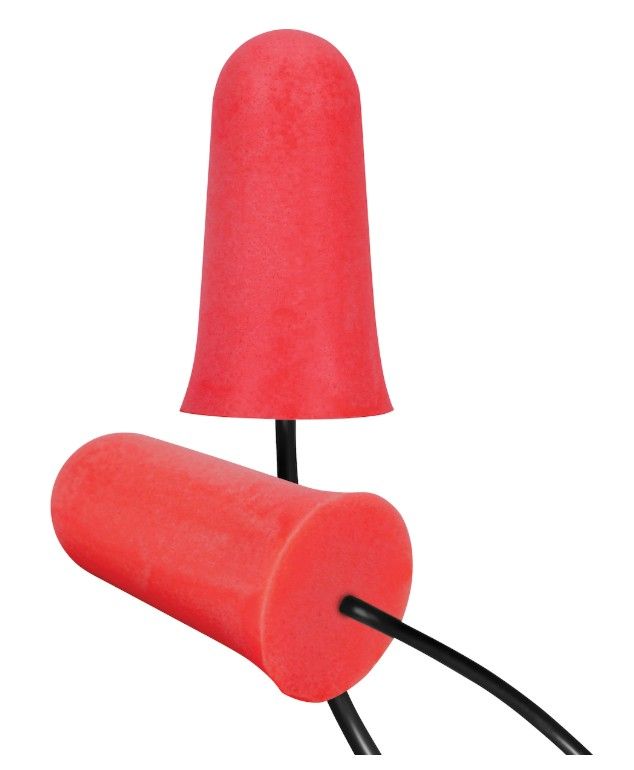 PIP® Mega Flare™ Plus Disposable Soft Polyurethane Foam Corded Ear Plugs - NRR 33 (#267-HPF910C)