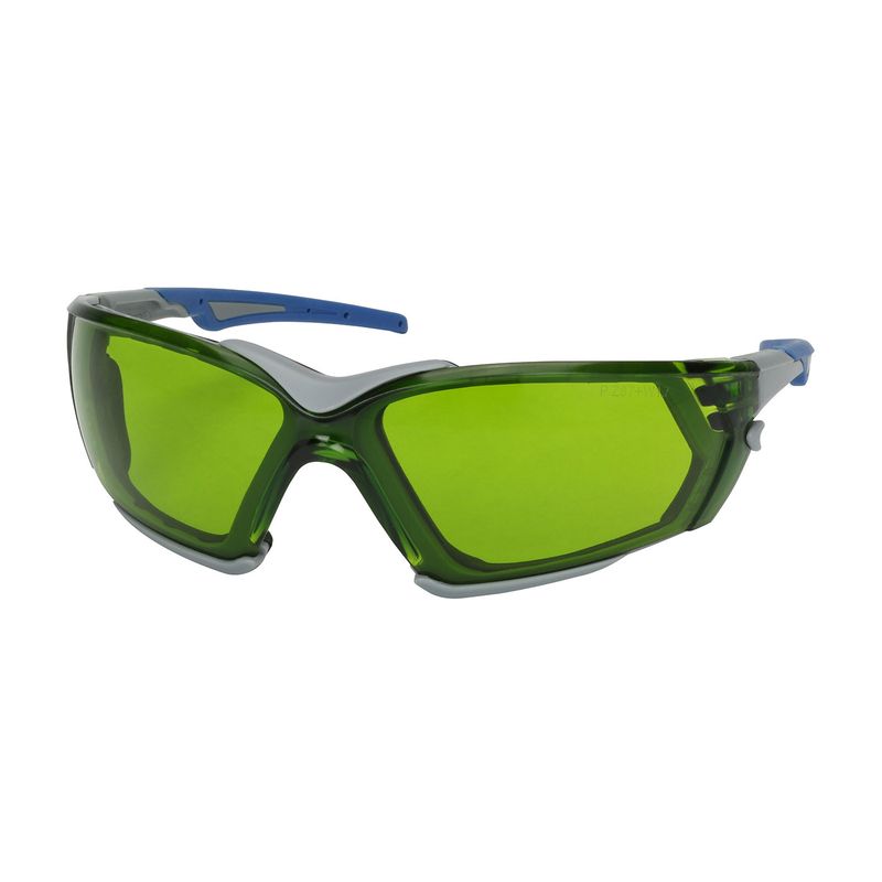 Fortify Rimless Safety Glasses with Gray Frame, IR Filter Shade 1.7 Lens, Foam Padding and Anti-Fog Coating  (#250-54-0024)