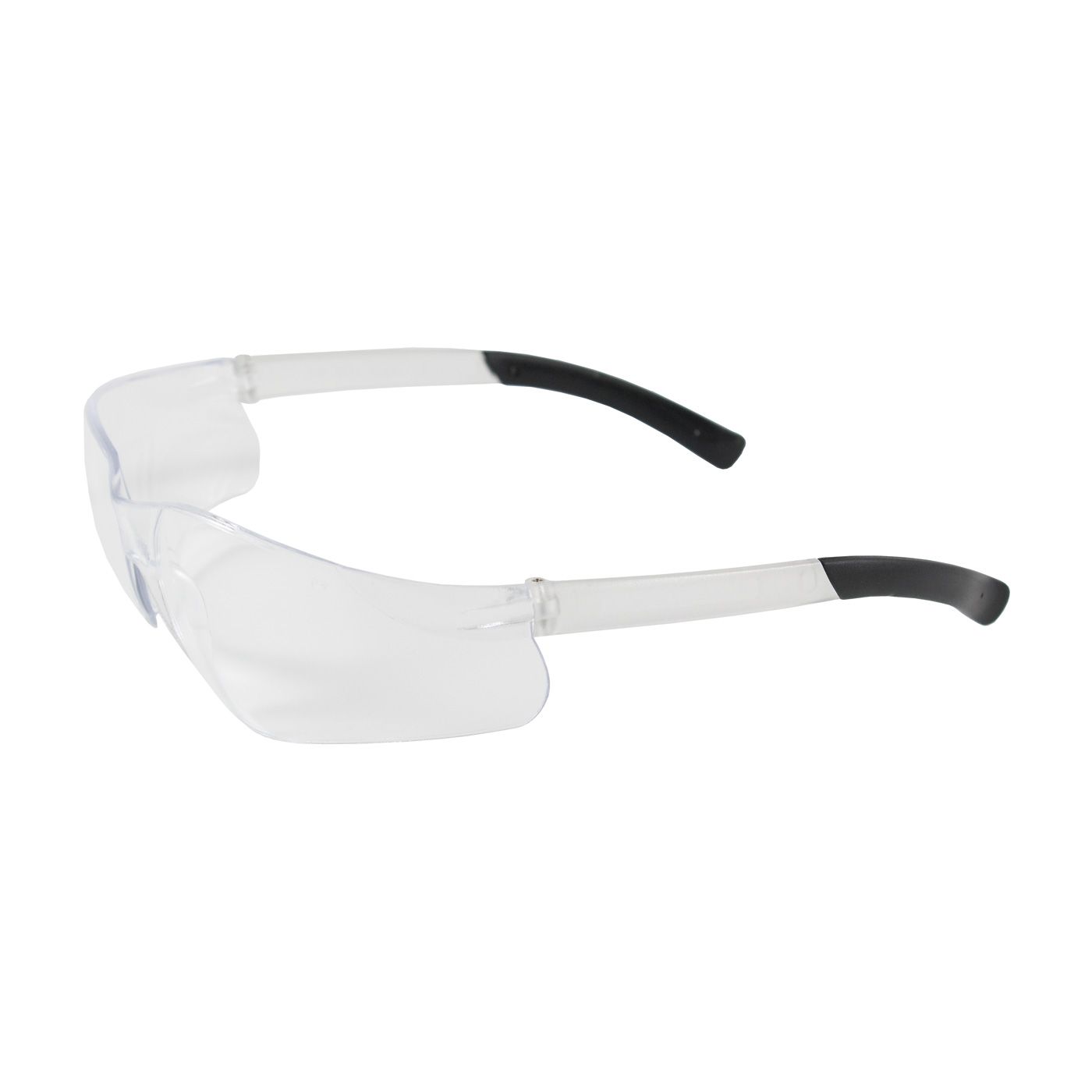 Zenon Z13 Rimless Safety Glasses with Clear Temple, Clear Lens and Anti-Scratch / Anti-Fog Coating  (#250-06-0020)