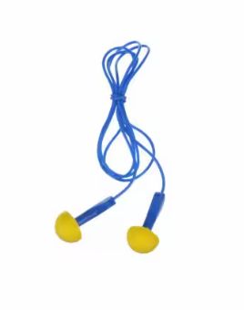 3M E-A-R Express Pod Plugs Metal Detectable Earplugs, corded (#311-1127)