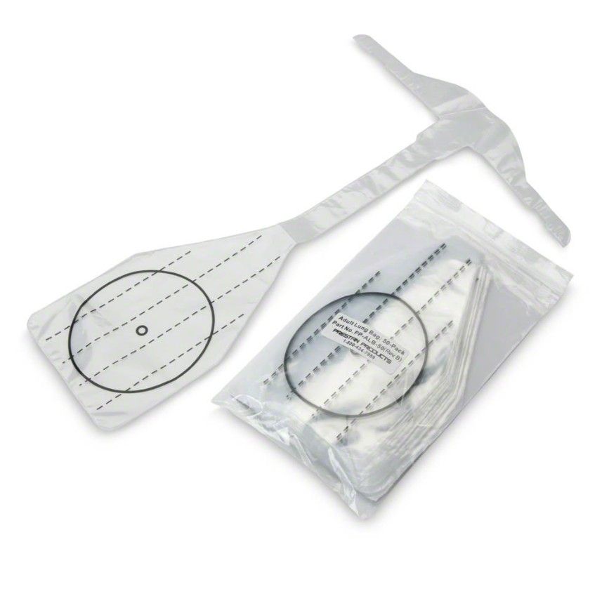 PRESTAN Manikin Lung Bags, Adult - 50/Pack (#PP-ALB-50)