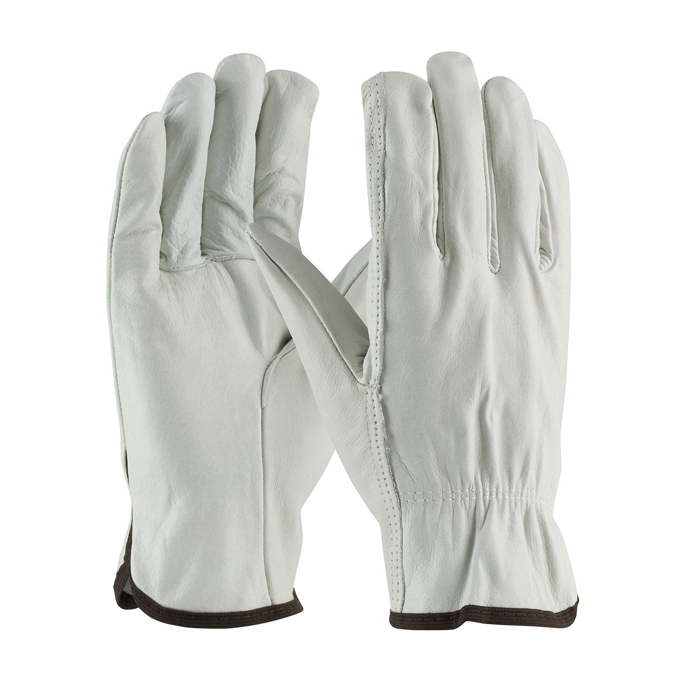 PIP Regular Grade Top Grain Cowhide Leather Drivers Glove - Straight Thumb  (#68-103)