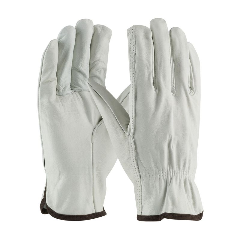 PIP Regular Grade Top Grain Cowhide Leather Drivers Glove - Straight Thumb  (#68-103)
