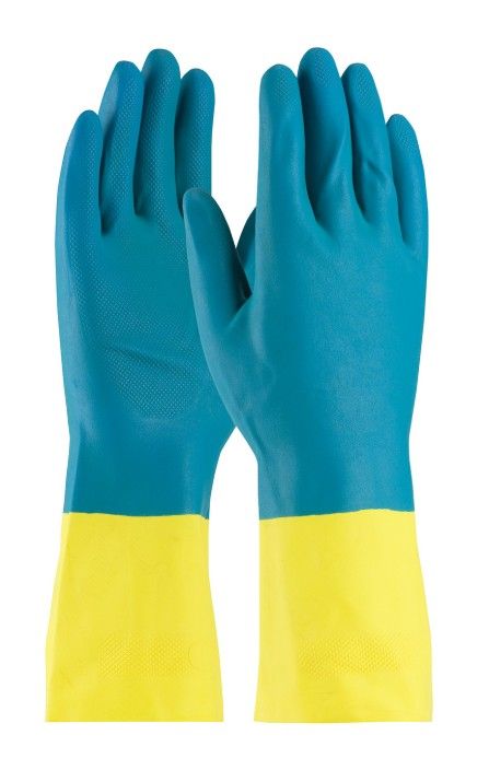 Assurance Unsupported Neoprene/Latex, Flock Lined with Raised Diamond Grip - 28 Mil  (#52-3670)
