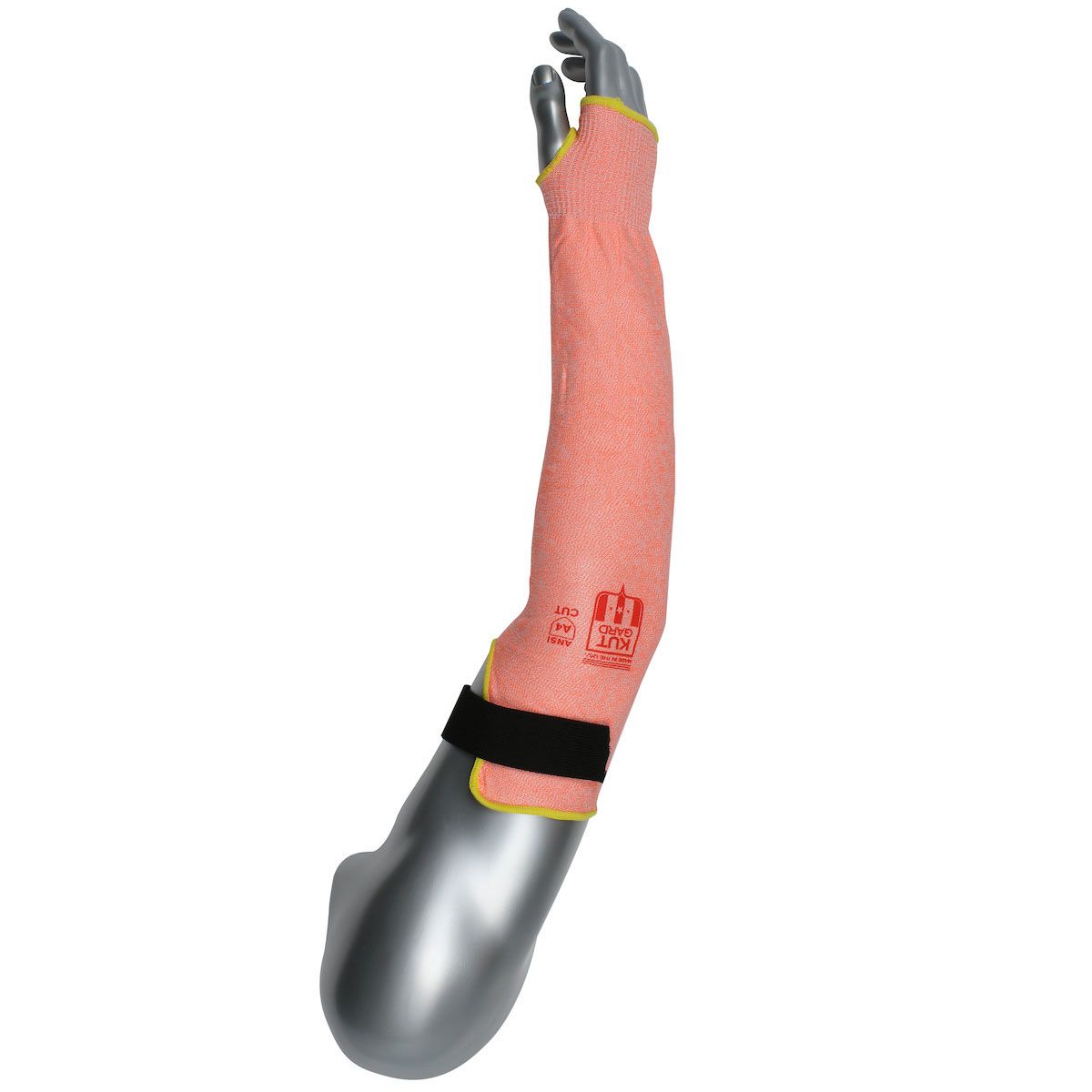 Kut Gard ATA Technology, HPPE, 13 Gauge, ANSI A4 Sleeve with Top of Arm Hook and Loop Closure  (#20-S13ATA/PE4HVOTVEL)
