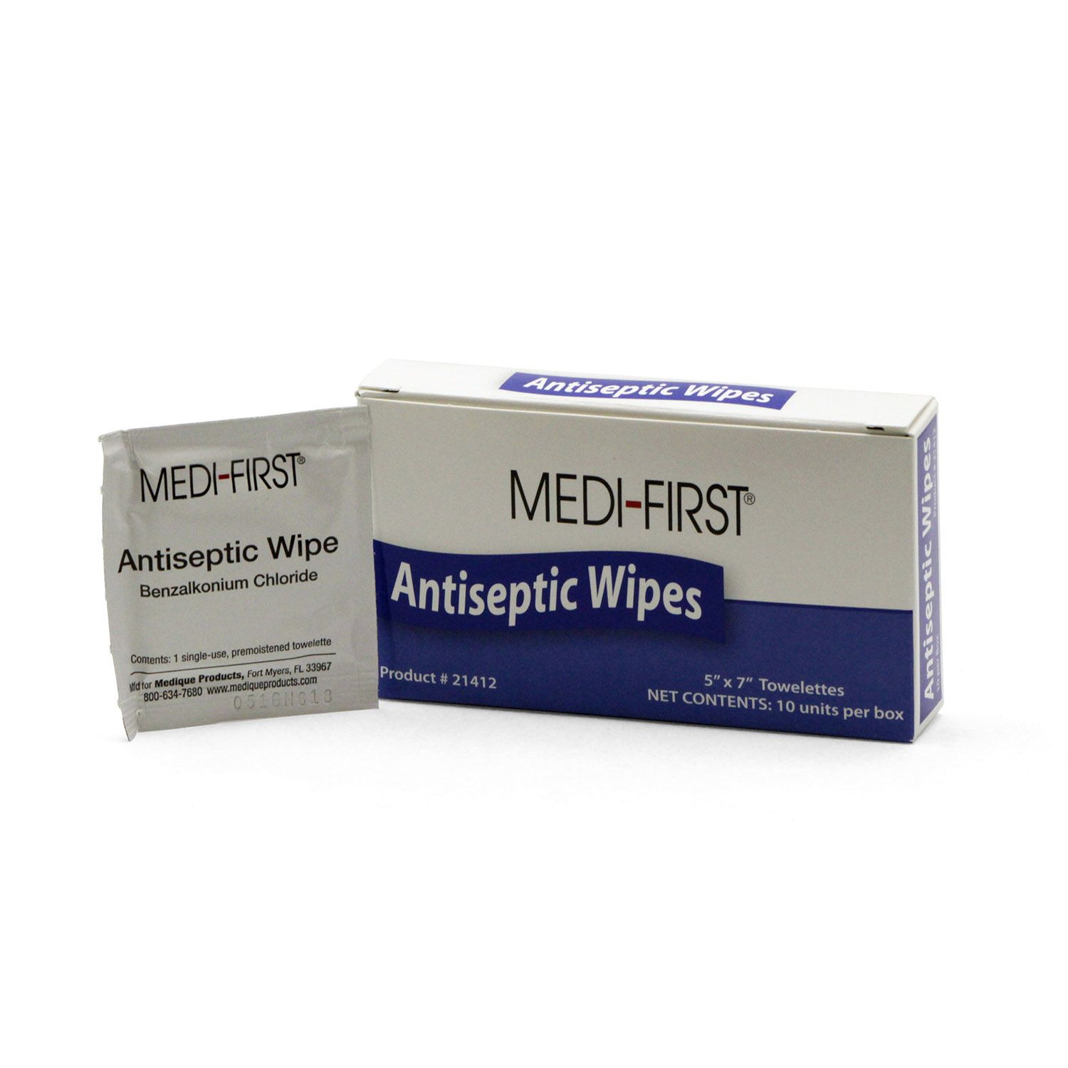 Antiseptic Towelettes, 10/unit (#21412)