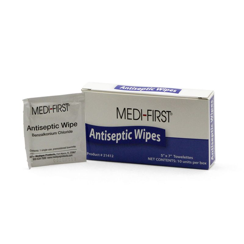 Antiseptic Towelettes, 10/unit (#21412)