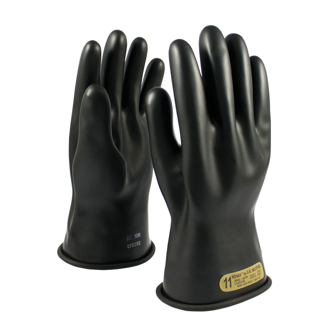 NOVAX® Class 00 Rubber Insulating Glove with Straight Cuff - 11 NOVAX® Class 00 Rubber Insulating Glove with Straight Cuff - 11" (#150-00-11)