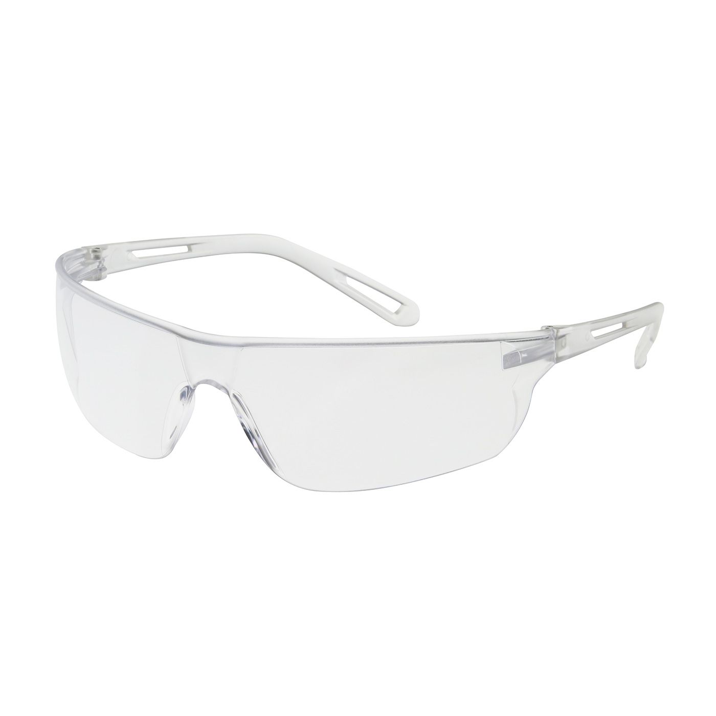 Zenon Z-Lyte Rimless Safety Glasses with Clear Temple, Clear Lens and Anti-Scratch Coating  (#250-09-0000)
