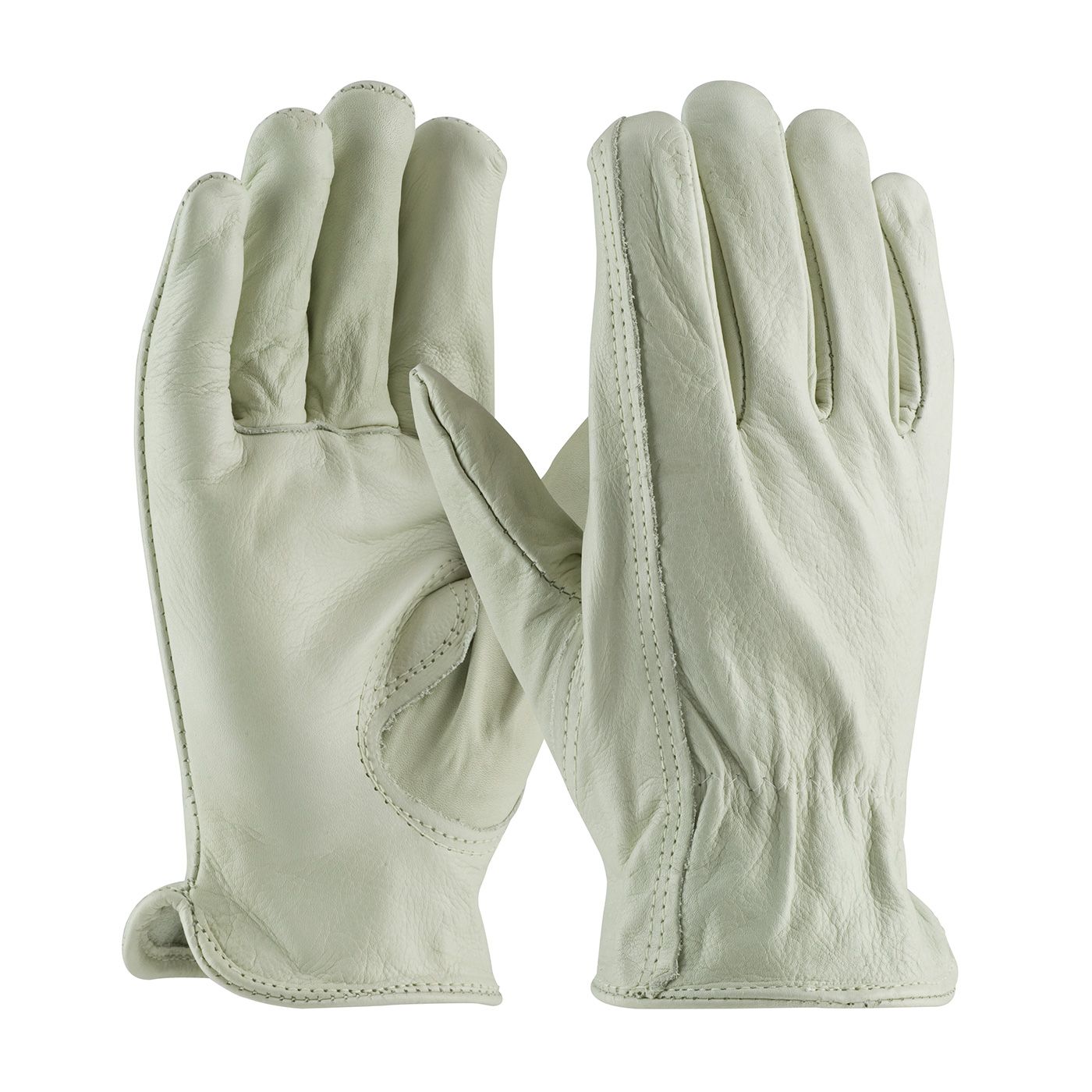 PIP Premium Grade Top Grain Cowhide Leather Drivers Glove - Keystone Thumb  (#68-168)