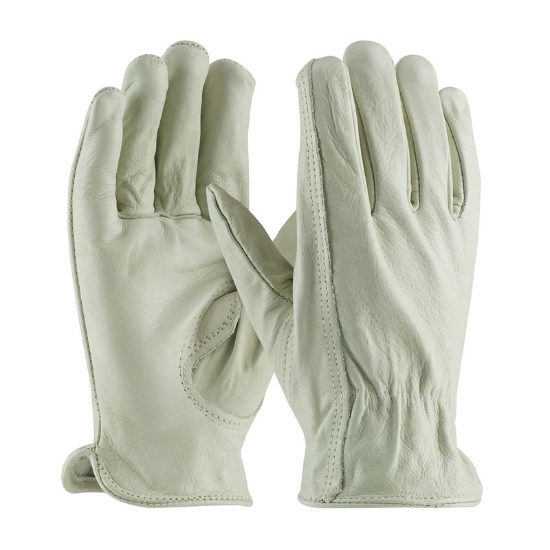 PIP Premium Grade Top Grain Cowhide Leather Drivers Glove - Keystone Thumb  (#68-168)