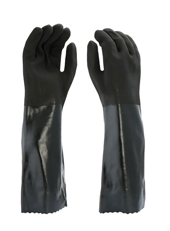 PIP® PVC Dipped Glove with Interlock Liner and Rough Sandy Finish - 18" Length (#1087RF)