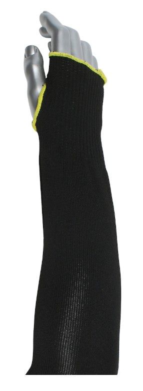 Kut Gard Single-Ply ATA / High Tenacity Polyester Blended Sleeve with Thumb Hole (#S10HTP/2BK-ES6-T) Kut Gard Single-Ply ATA / High Tenacity Polyester Blended Sleeve with Thumb Hole (#S10HTP/2BK-ES6-T)