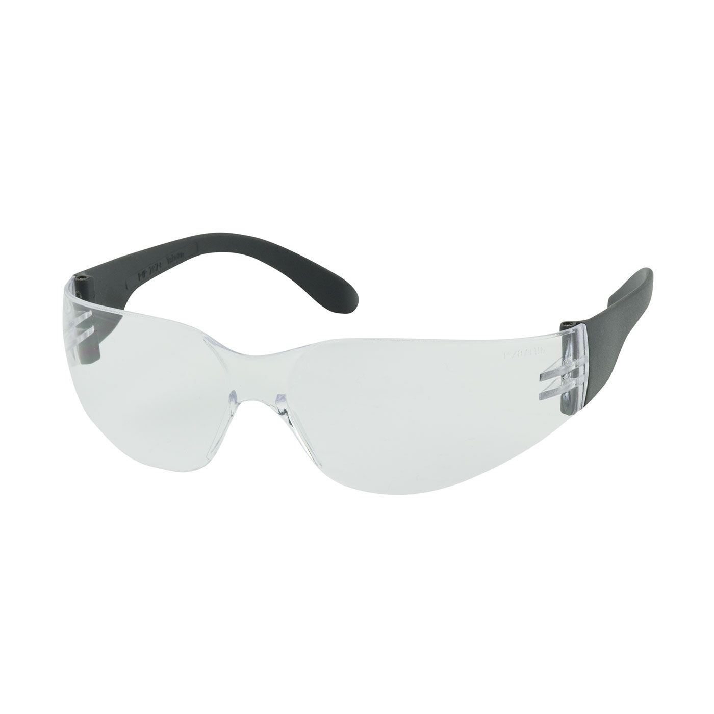 Zenon Z12 Rimless Safety Glasses with Black Temple, Clear Lens and Anti-Scratch Coating  (#250-01-0000)