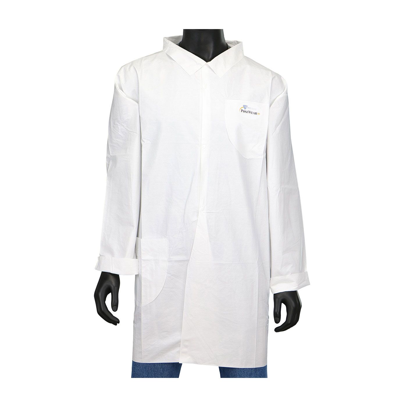 Posi-Wear® BA™ PosiWear BA Lab Coat - 2 Pocket 58 gsm (#3620)