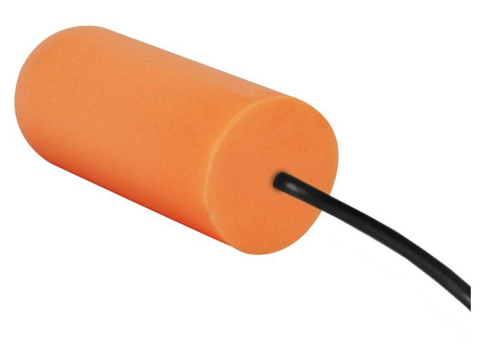 PIP® Mega Bullet™ Plus Disposable Soft Polyurethane Foam Corded Ear Plugs - NRR 33 (#267-HPF810C)