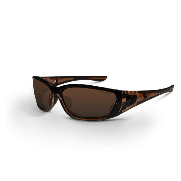 CrossFire 710 Foam Lined, brown anti-fog lens (#35117)