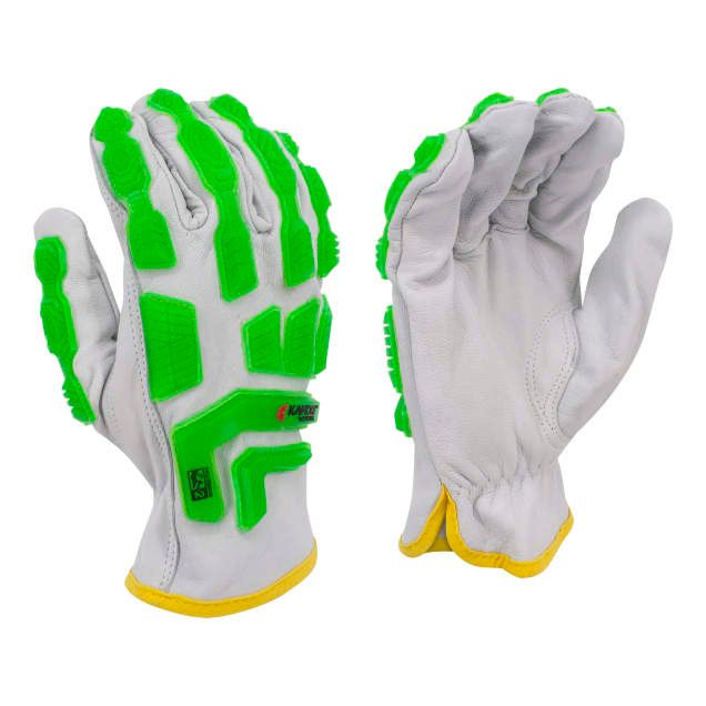 Radians KAMORI White Grain Goat Skin Work Glove (#RWG51)