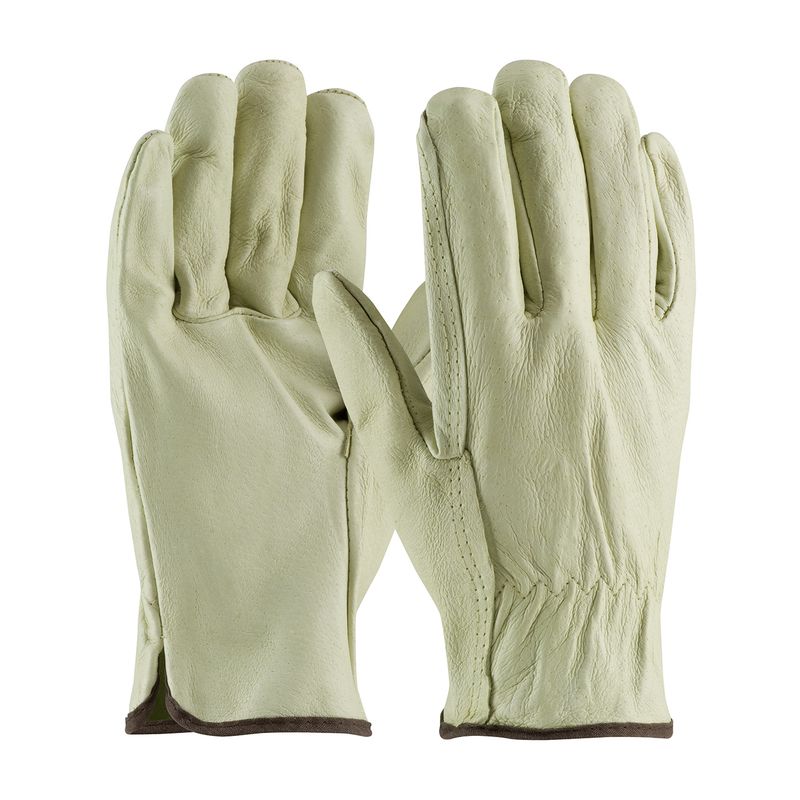 PIP Industry Grade Top Grain Pigskin Leather Drivers Glove - Straight Thumb  (#70-300)