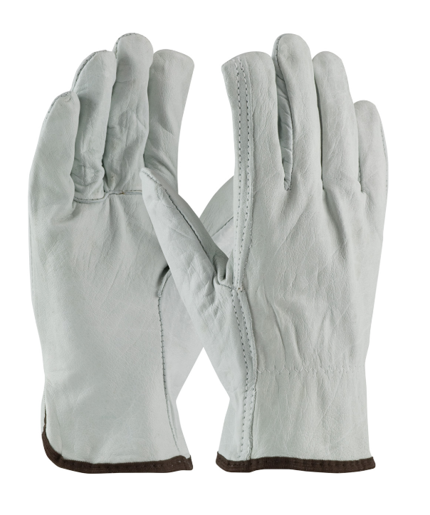 PIP Economy Grade Top Grain Cowhide Leather Drivers Glove - Straight Thumb  (#68-105)