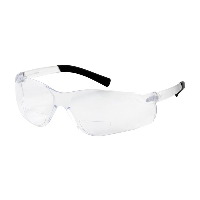 Zenon Z13R Rimless Safety Readers with Clear Temple, Clear Lens and Anti-Scratch Coating, 2.00 Diopter (#250-26-0020) Zenon Z13R Rimless Safety Readers with Clear Temple, Clear Lens and Anti-Scratch Coating, 2.00 Diopter (#250-26-0020)