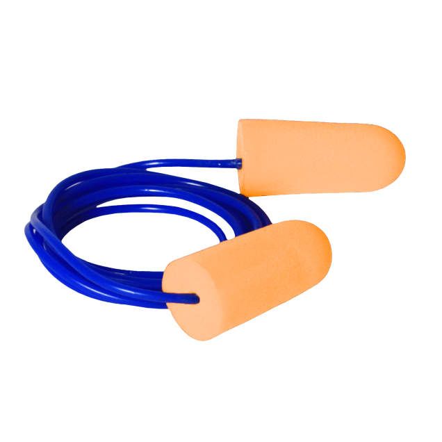 Radians Evader 33 Smaller Disposable Foam Earplugs, corded (#FP95)