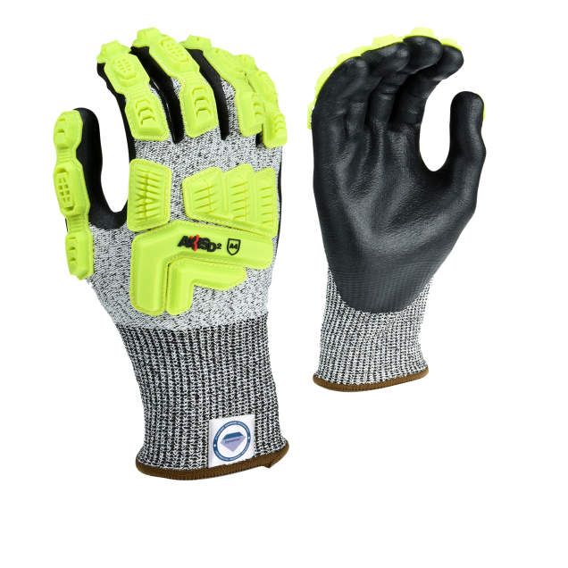 Radians AXIS D2™ Dyneema® Cut Protection Level A4 Impact Glove (#RWGD110) Radians AXIS D2™ Dyneema® Cut Protection Level A4 Impact Glove (#RWGD110)