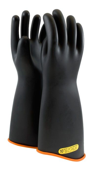 NOVAX® Class 2 Rubber Insulating Glove with Contour Cuff - 18" (#158-2-18)