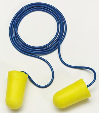 3M E-A-R TaperFit 2 Large Earplugs, corded (#312-1224)