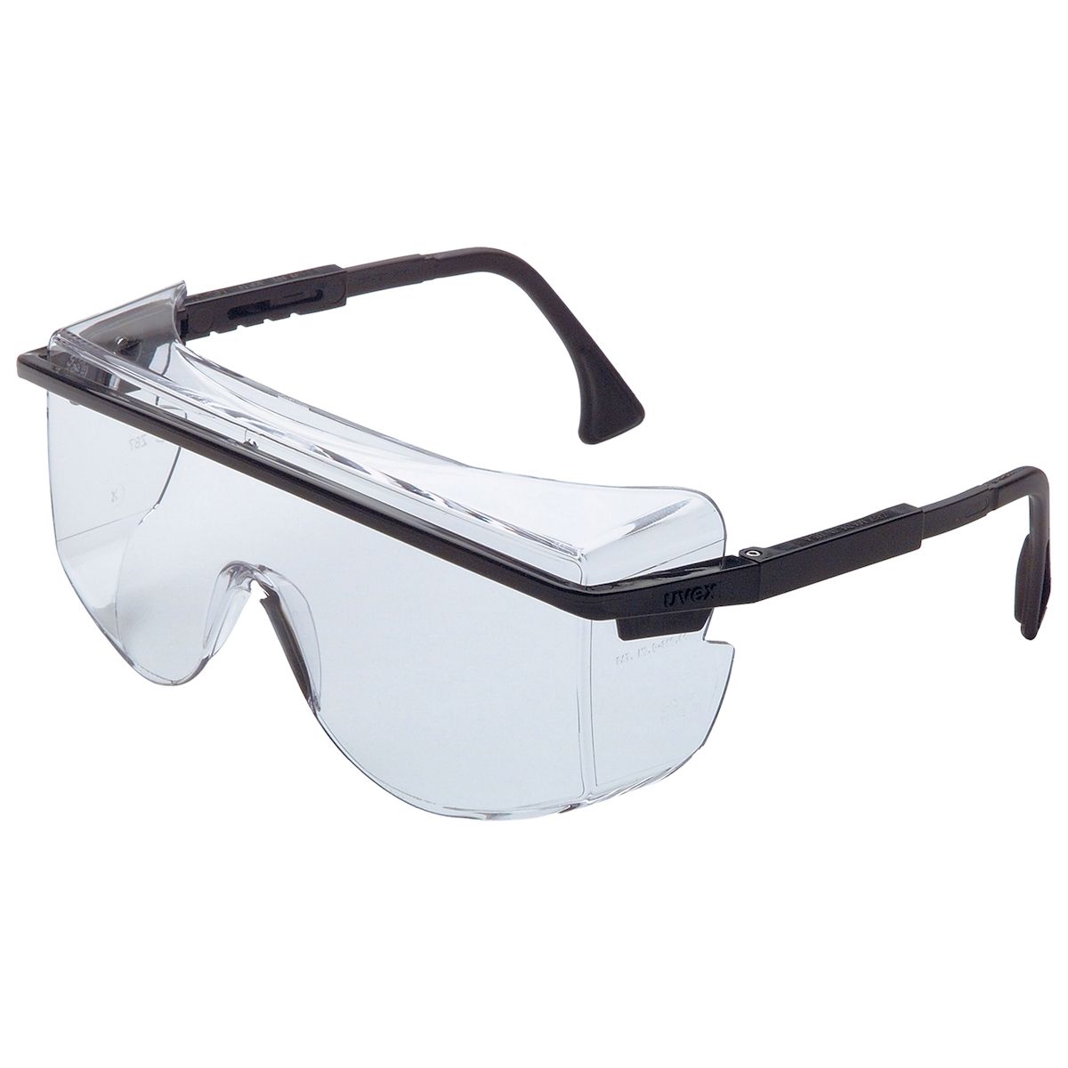 Uvex Astro OTG 3001, black/clear anti-fog (#S2500C)
