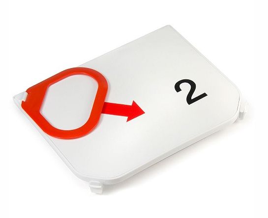 LIFEPAK CR2 Replacement Training Electrode Tray (#11250-000145)