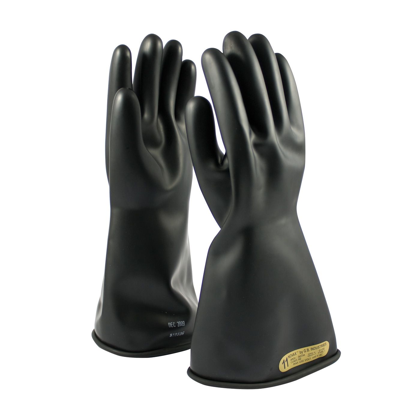 NOVAX® Class 00 Rubber Insulating Glove with Straight Cuff - 14 NOVAX® Class 00 Rubber Insulating Glove with Straight Cuff - 14" (#150-00-14)