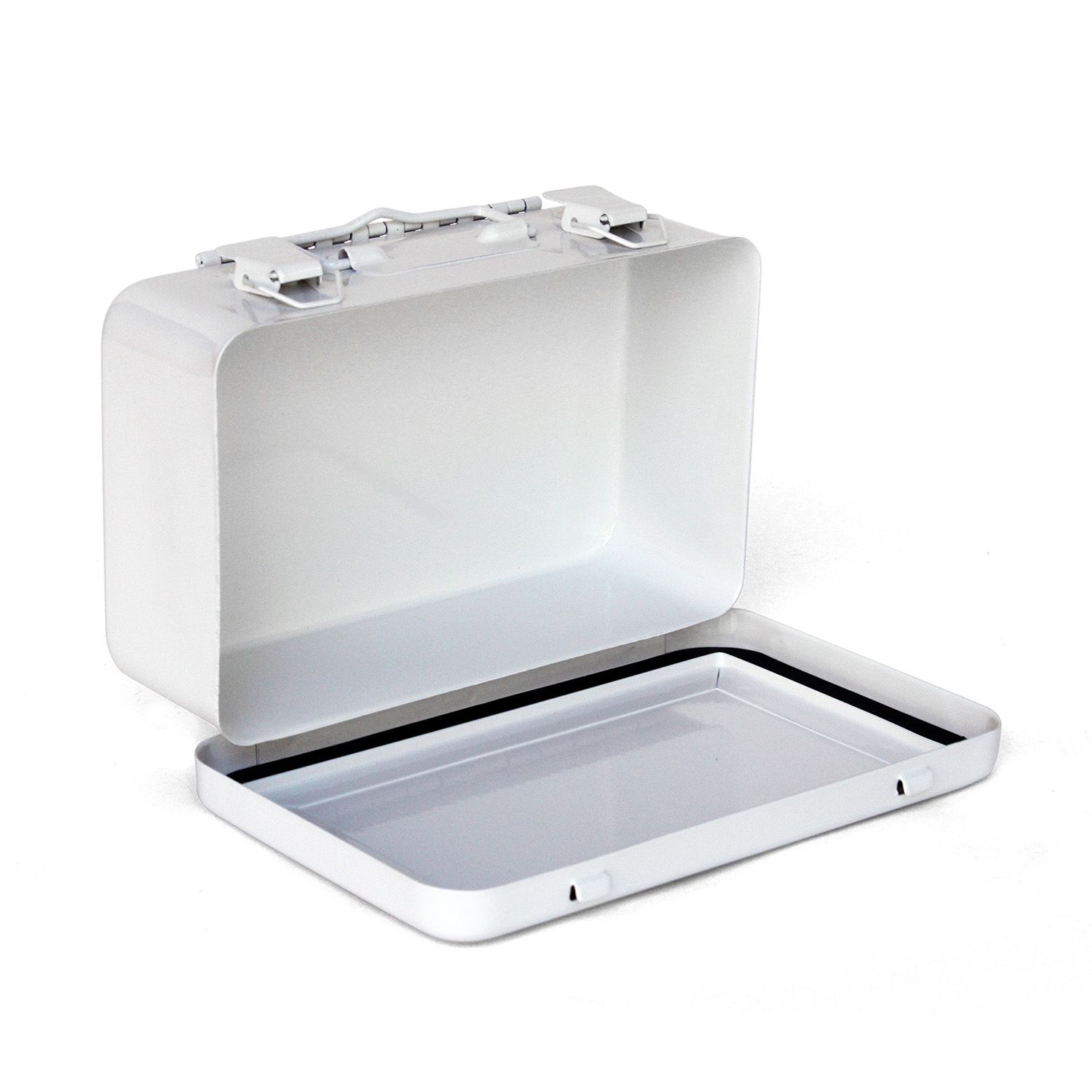 First Aid Kit, 10-unit (empty, metal) (#821MTM)