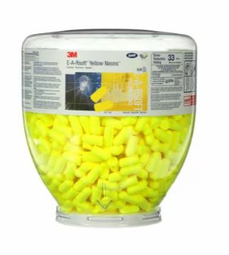 3M E-A-Rsoft Yellow Neons One Touch Refill (#391-1004)