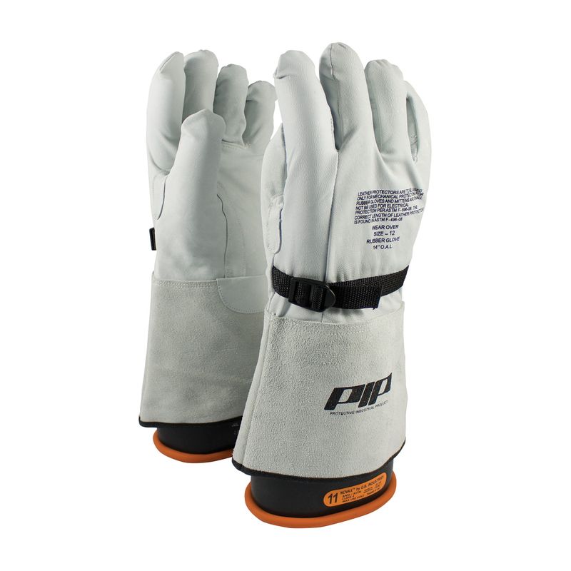 PIP Top Grain Goatskin Leather Protector for Novax Gloves - Gauntlet Cuff  (#148-6000)